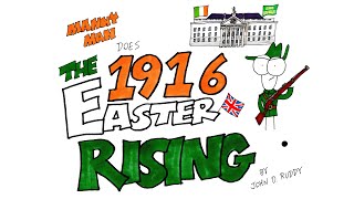 Easter Rising in 8 Minutes  Manny Man Does History [upl. by Nerita285]