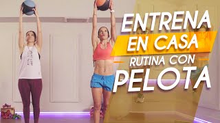 EJERCITA TODO TU CUERPO USANDO SÓLO UNA PELOTA  Ejercicios en Casa  Alessandra Rosaldo [upl. by Yllac]