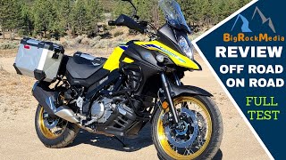 2021 Suzuki VStrom 650 Review  When Smaller is Better [upl. by Sholes]