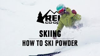 How to Ski Powder  REI [upl. by Garges]