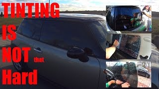 DIY Window Tinting  All Windows [upl. by Ymac]