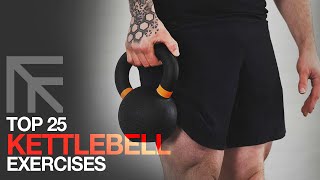 25 Kettlebell Exercises Full Body Workout  Mirafit [upl. by Sualk]