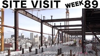 A tour inside the construction site Week 89 Site Visit [upl. by Krystle926]