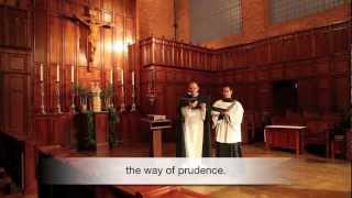 The quotO Antiphonsquot O Sapientia O Wisdom [upl. by Haleehs]