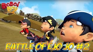 BoBoiBoy English S2E13  Battle of Ejo Jo Part 2 [upl. by Fryd232]