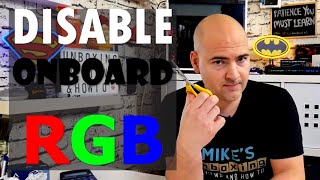 How To Disable PC RGB When Shut Down Or Sleeping [upl. by Jala699]