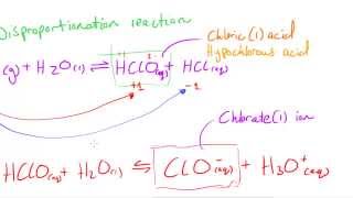 Chlorine and Water  AS Chemistry [upl. by Nojid]