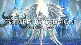 quotReturn to Oblivionquot with Official Lyrics Edens Verse Refulgence Shiva Theme  Final Fantasy XIV [upl. by Enram]