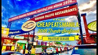 Cheap Eats Manila Fresh Seafood Paluto Dampa Seaside Macapagal Tour Huey Ying [upl. by Nylcoj214]