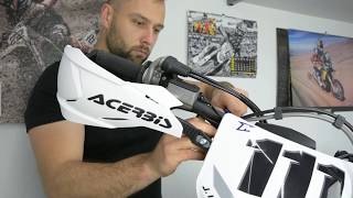 ACERBIS XFACTORY handguards installation guide step by step [upl. by Farika]