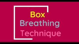 Box Breathing Technique [upl. by Donnamarie]