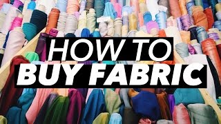 How to Buy Fabric Terminology amp Shopping Tips  WITHWENDY [upl. by Masson]