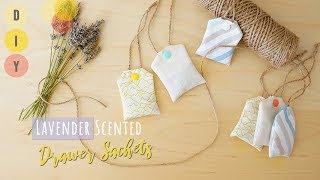 Lavender Sachets  SUPER easy to make [upl. by Laved901]