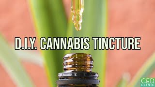 DIY Cannabis Tincture Recipe [upl. by Jaquenette841]