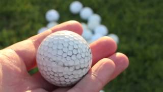 The Best Way to Clean Recovered Golf Balls [upl. by Yclek]