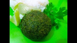 ধনিয়া পাতার ভর্তা  Coriander Leaves Vorta  Dhoniya Pata Vorta  Bangladeshi Vorta Recipe vorta [upl. by Aelahs]