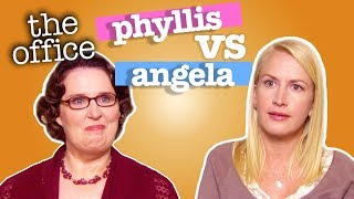 Phyllis Vs Angela  The Office US [upl. by Wilburt]