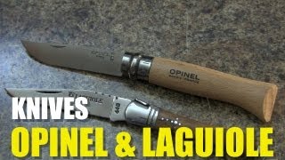 Opinel and Laguiole Knives [upl. by Hacker677]