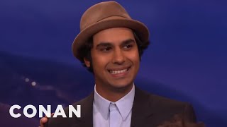 The Cast Of quotThe Big Bang Theoryquot Loves To Rag On Kunal Nayyar  CONAN on TBS [upl. by Nosrac]