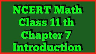 Introduction Chapter 7 Permutations and Combinations Class 11 NCERT MATHS [upl. by Naivart]