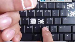 Individual Laptop Keyboard Keys HP Compaq Pavillion Fix Repair Installation Guide [upl. by Waylan]