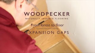 How To Fit Expansion Gaps In Wood Flooring 📏  Woodpecker Flooring [upl. by Justina]