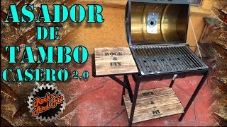 Como hacer un Asador de Tambo Casero [upl. by Ynar]