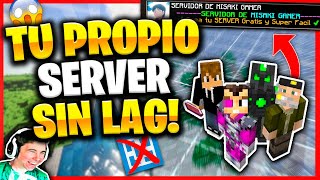 🤑Como CREAR un SERVIDOR de Minecraft para Jugar Con AMIGOS Bien Explicado  Todas las Versiones [upl. by Anav60]