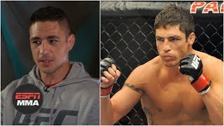 Diego Sanchez rewatches his UFC Hall of Fame fight vs Clay Guida  ESPN MMA [upl. by Aened987]