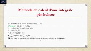 Comment calculer une intégrale généralisée Définition et exemples [upl. by Sclar]