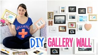 DIY Gallery Wall  Easy amp Inexpensive Wall Art  HannaCreative [upl. by Tichon]