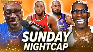 Unc amp Ocho react to LeBron amp Lakers beating the Clippers  did Roach get robbed vs Tank  Nightcap [upl. by Acirdna710]