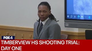 Timberview HS Shooting Trial Tearful testimony on Day 1 [upl. by Itnaihc]