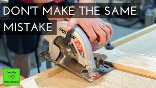 How To Cut a Laminate Countertop  Including Lessons Learned [upl. by Deelaw909]