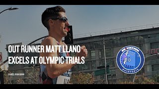 Gay runner Matt Llano at Olympic Trials Rousey embraces the gays  Fast Break [upl. by Newman]