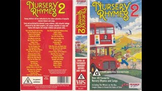 Nursery Rhymes 2 1990 Australia VHS [upl. by Malkin]