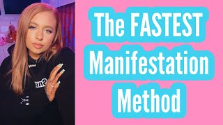 the FASTEST manifestation method [upl. by Youngran912]