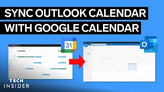 How To Sync Outlook Calendar With Google Calendar [upl. by Nithsa]