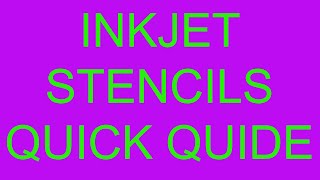 InkJet Stencils quick set up tattoo stencil printer [upl. by Strohbehn168]