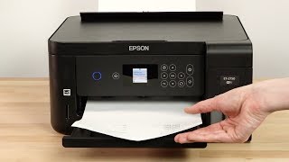 Epson WorkForce ET2750 Cleaning the Print Head [upl. by Ugo]