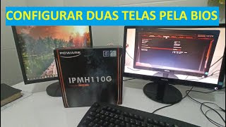 2 monitores no mesmo PC em placas onboard e offboard [upl. by Slifka]