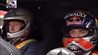 Max Verstappen takes father Jos for a spin at Spa after Monaco [upl. by Ahseina]