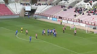 ⚽️ Resumen I J26 2ªDiv B 1819 I UD Logroñés 21 Bilbao Athletic I Laburpena [upl. by Silvan490]