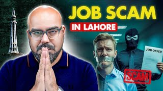 Job Scams In Lahore  Junaid Akram [upl. by Ahsim640]