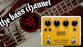 MXR Sub Octave Bass Fuzz Demo [upl. by Lairea]