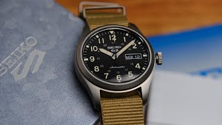 Seikos New Field Watch Will Blow You Away  Seiko 5 Sports SRPG35 Unboxing [upl. by Ravilob]