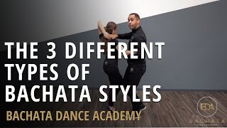 The 3 Different Types Of Bachata Styles  Dominican Urban Sensual Bachata Examples [upl. by Nohsyar]