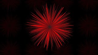 FIREWORKS DESIGN IN ILLUSTRATOR [upl. by Lurleen]