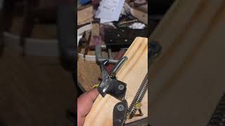 How to make a shotgun trigger and hammer [upl. by Kwapong]