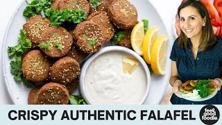 Authentic Lebanese FALAFEL  Fry amp Bake Methods [upl. by Harhay577]